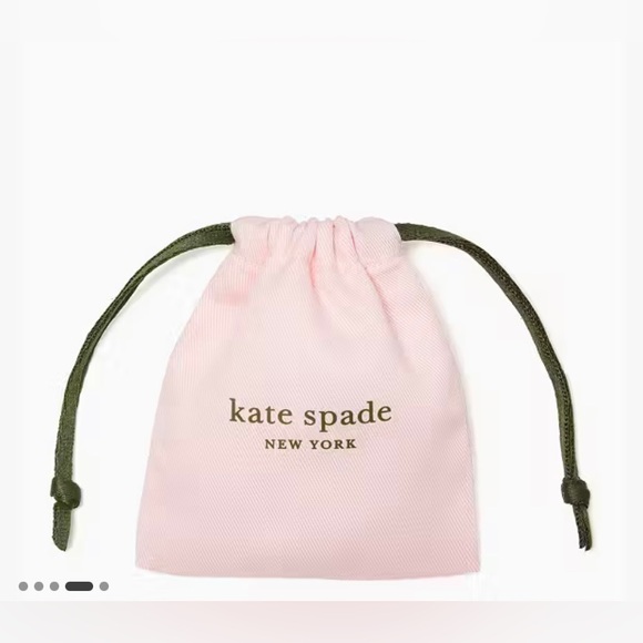 Kate Spade Light Up The Room Holiday Light Necklace ✨ + KS pink jewelry pouch - Picture 5 of 8